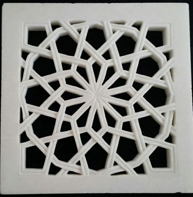 White Decorative Marble Jali
