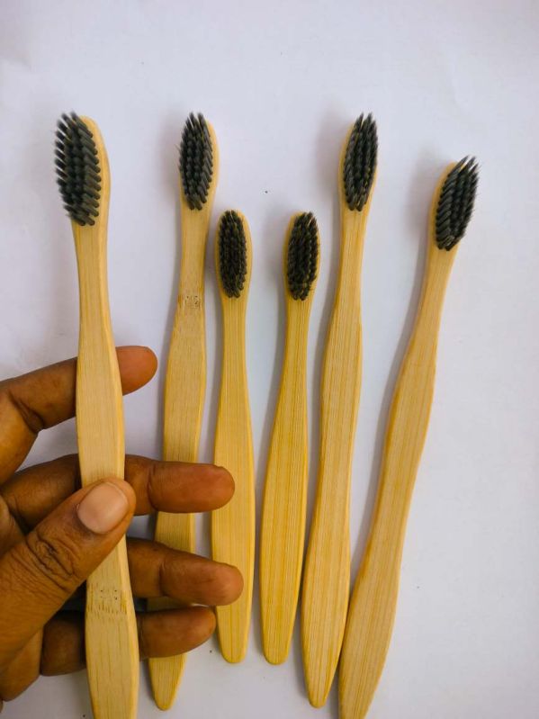 Customize bamboo tooth brush, Size : Standard