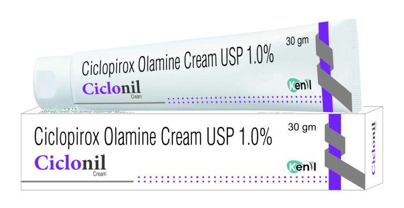 Ciclopirox Olamine Cream, for Clinic, Hospital, Personal, Packaging Type : TUBE