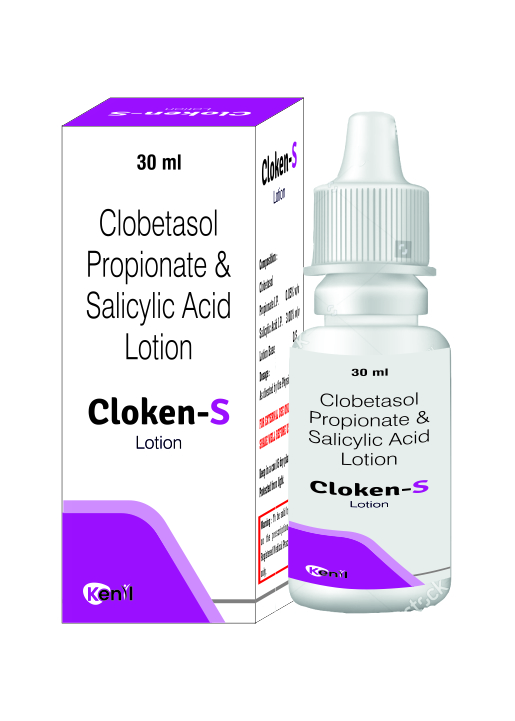 Clobetasol Propionate & Salicylic Acid Lotion, Packaging Size : 30 ML