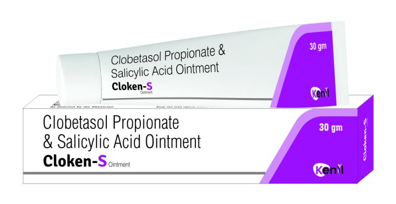 Clobetasol Propionate & Salicylic Acid Ointment, Packaging Size : 30 GM