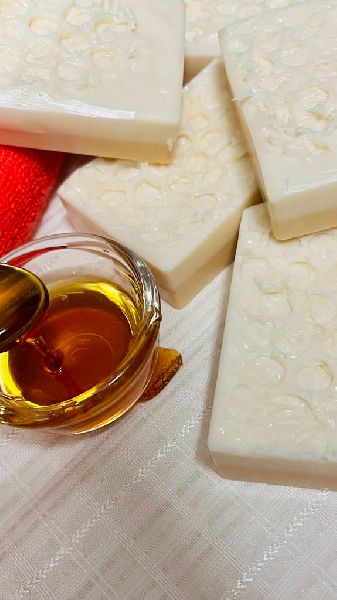 Milky honey handmade soap