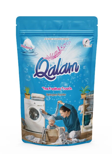Qalam 1kg Detergent Powder, for Cloth Washing, Feature : Remove Hard Stains, Skin Friendly