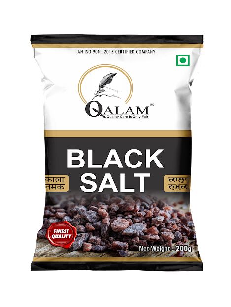 Qalam 200gm Black Salt Powder, Certification : FSSAI Certifired