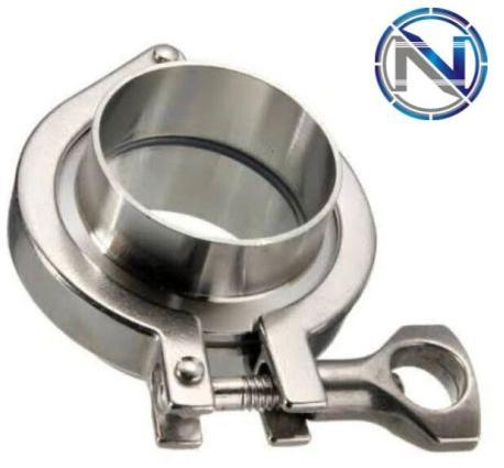  Polished Stainless Steel Tri Clover Clamps, Certification : ISO 9001:2008 Certified