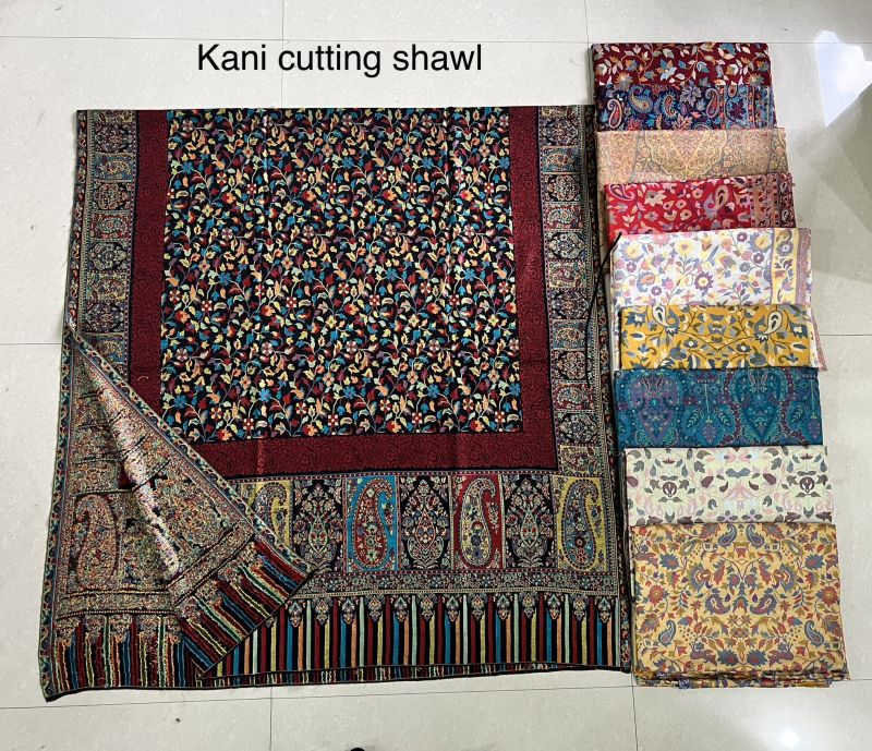 Modal Embroidered kashmiri shawls, Age Group : Adults