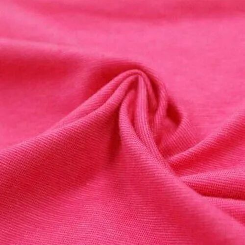 Pink Plain Lycra Fabric, for Making Garments, Packaging Type : Roll