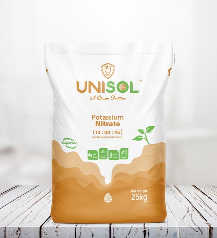Unisol Potassium Nitrate, Packaging Size : 25 Kg
