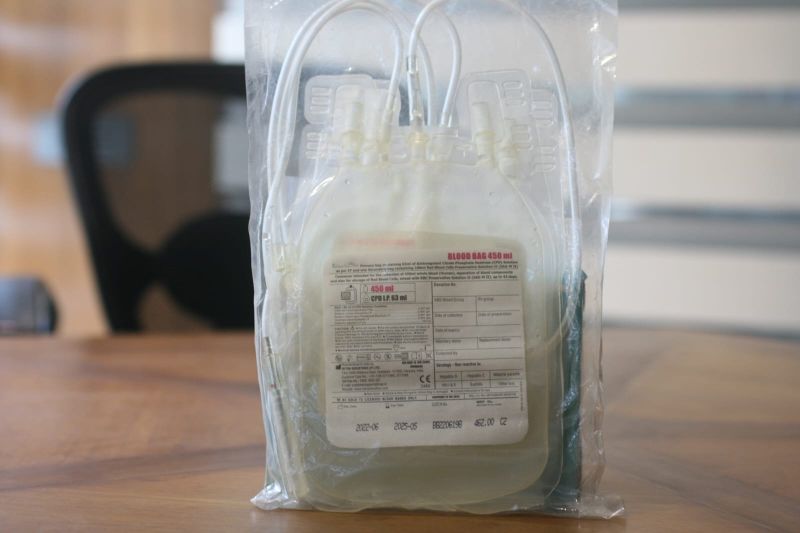 HDPE blood collection bag, Size : 100-200ml, 200-300ml, 300-400ml, 400-500ml