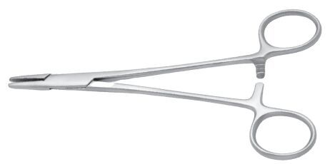 Mayo Needle Holder Straight & Cross Serrated Jaws