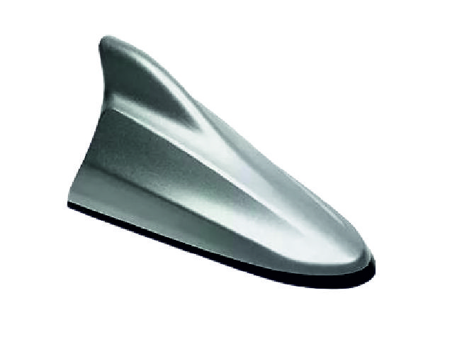 Polished Plastic Car Shark Fin Antenna, Packaging Type : Box