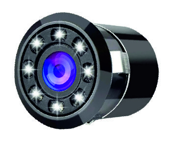 Electric LED Car Camera, Color : Black