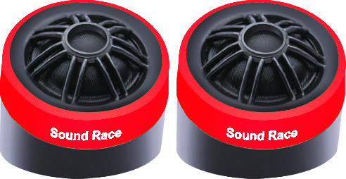 Sound Race Electric Red Car Tweeter