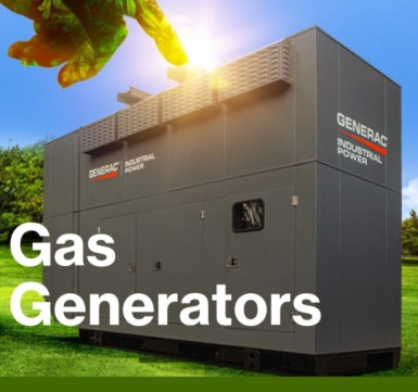 315 KVA natural gas generator