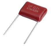 100VDC Battery Metallized Polyester Film Capacitor, for Industrial