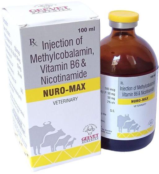 Methylcobalamin, Vitamin B6 and Nicotinamide Injection, for Nuronal Disorder
