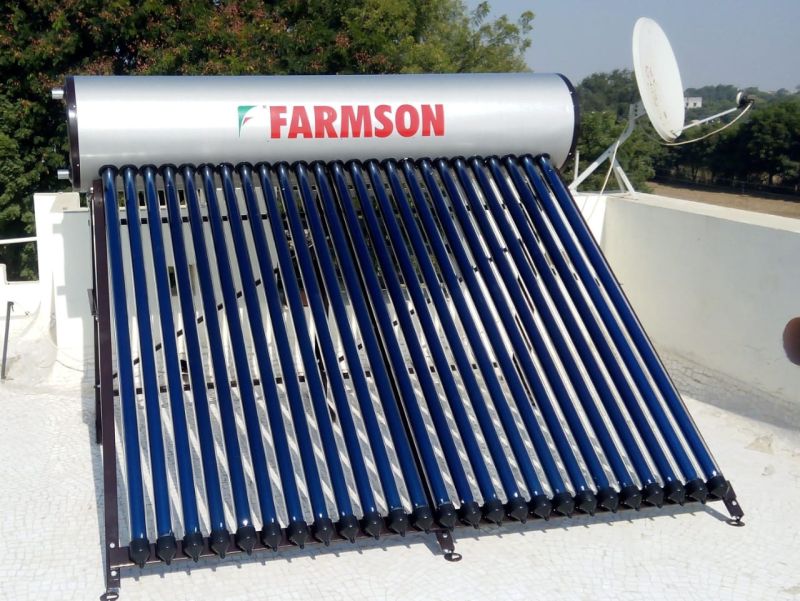 Farmson Solar Water heater 250 Liter, Certification : ISO 9001-2015