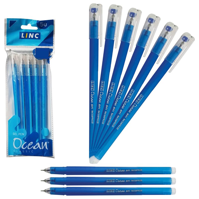 Blue Linc Ocean Gel Pen, for Writing, Feature : Stylish Touch