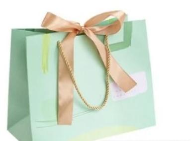 Green Printed Paper Bag, for Shopping, Household