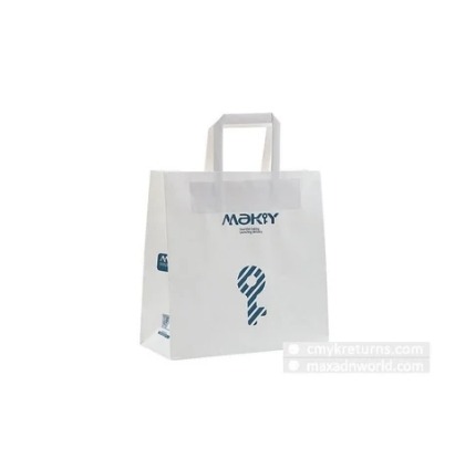 White Paper Shopping Bags