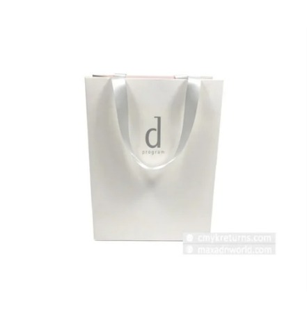 White Printed Paper Bag, for Shopping, Size : All Sizes