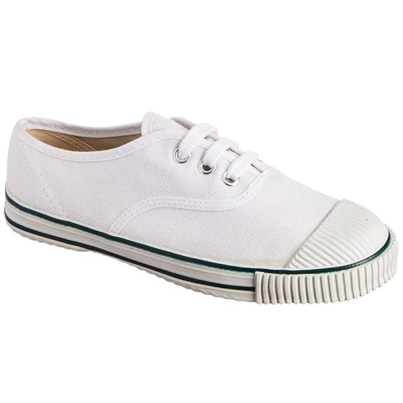 BATA White Tennis Canvas PT School Shoes at Rs 170 / Pair in Greater ...