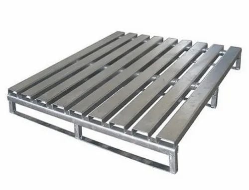 Globe Machmovers Polished Stainless Steel Storage Pallet, Feature : Durable, High Durability