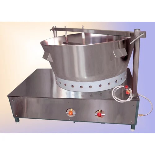 220V Automatic Electric Stainless Steel Khoya Making Machine, Color : Grey