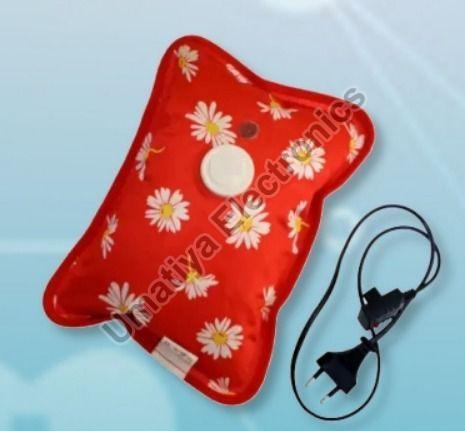 Red Printed Electric Gel Warm Bag, for Medical Use, Shape : Rectangle