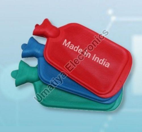 Plain Rubber Hot Water Bag, for Heat Therapy, Feature : Durable, Easy To Use, Leak Proof, Light Weight