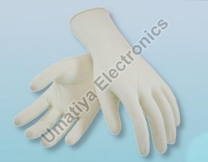 White Latex Examination Gloves, for Medical Use, Gender : Unisex