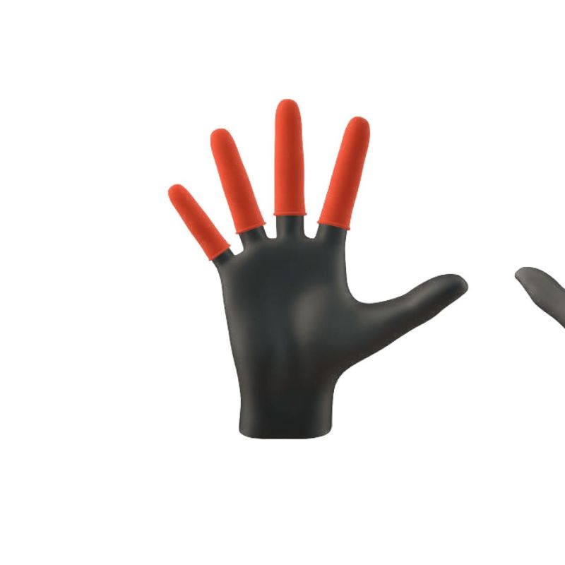 Orange Yugimpex Surgical Rubber Finger Coats, Size : Customized Size