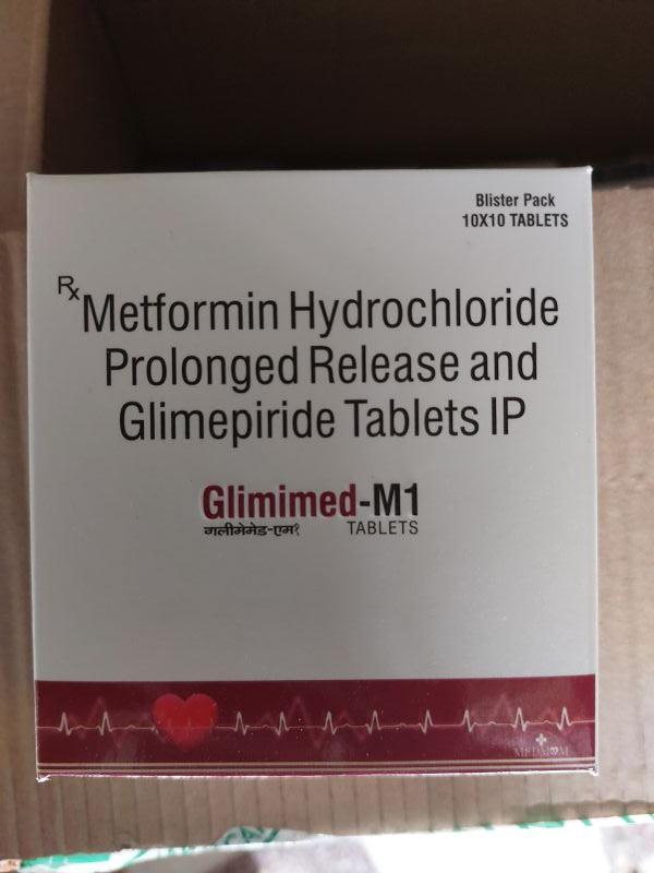 Metformin Glimipride Tablets