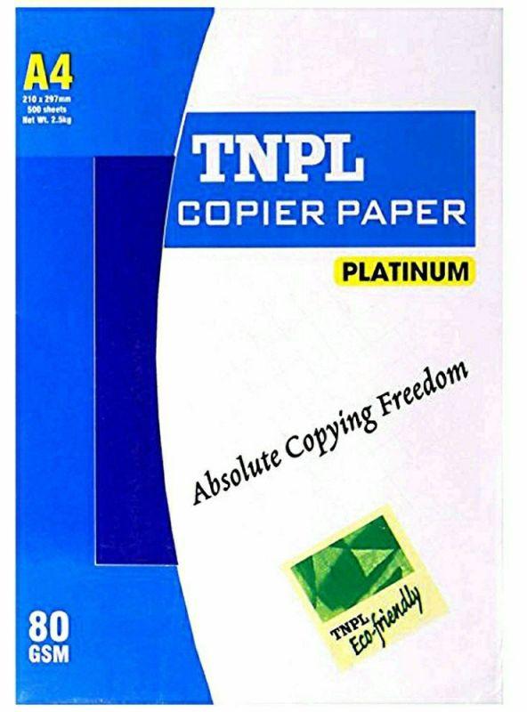 White TNPL A4 Copier Paper, Shelf Life : 1year, 2years