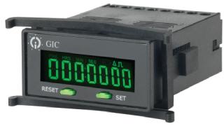 Black Automatic Digital Hour Meter & Counter, Power Source : Electric