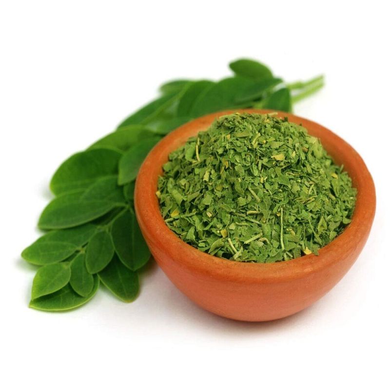 Green Dried Raw Moringa Leaves, for Medicine, Packaging Type : PP Bags