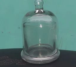 200ml Transparent Glass Bell Jar, Packaging Type : Paper Boxes