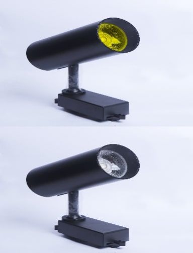 Black LED Track Light