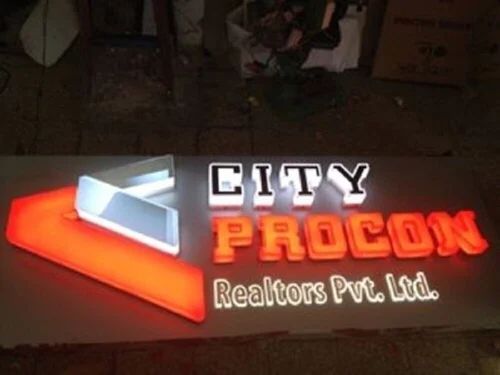 3D Letters Sign Board