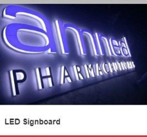 LED Aluminium Sign Board