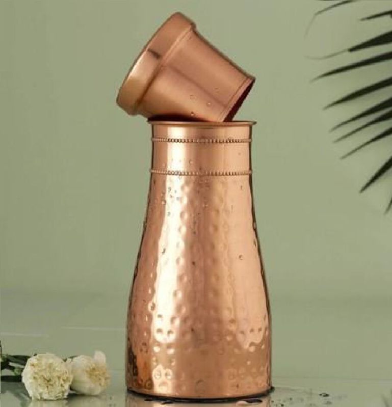 Hammered Copper Bedroom Jar