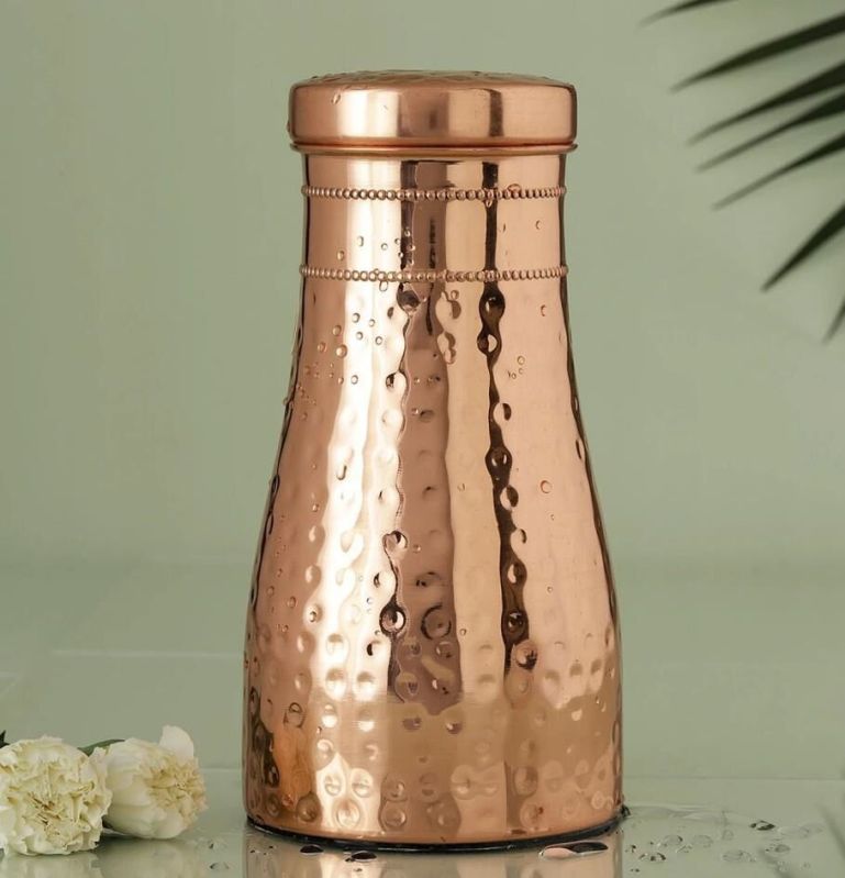 Hammered Copper Bedroom Jar