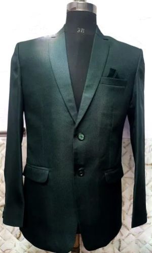 Men Polyester Casual Blazer