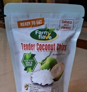 Pineapple Flavour Tender Coconut Chips