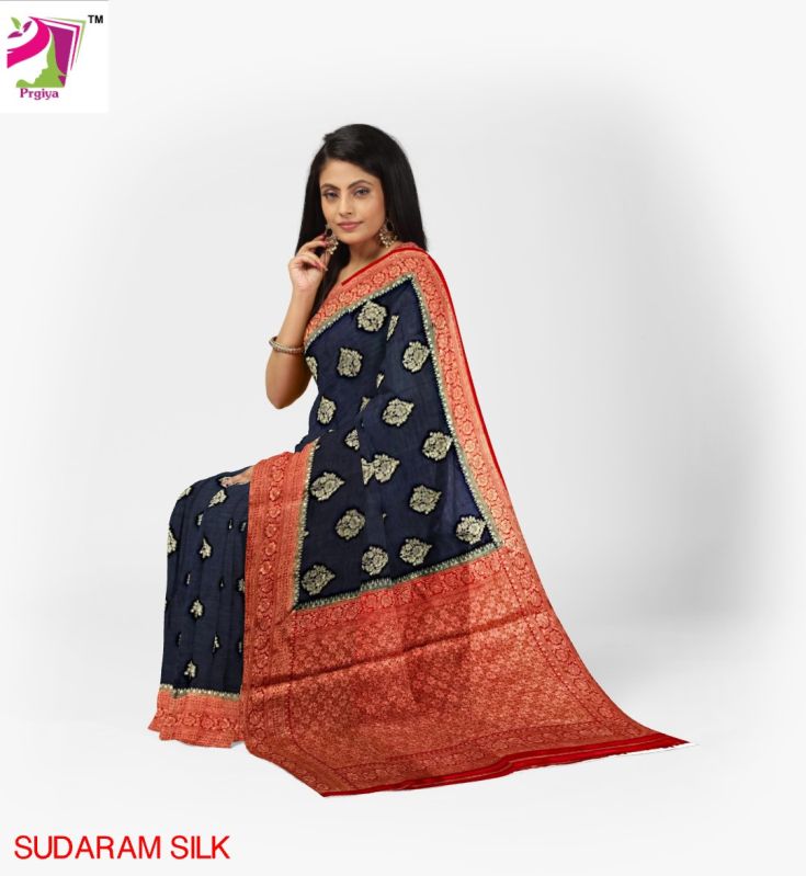 Chinon Silk Saree