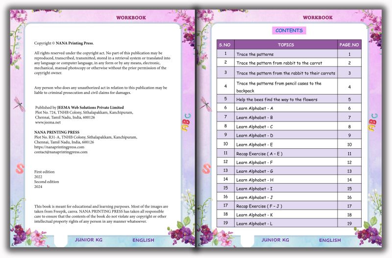 Exploring English Workbook - LKG