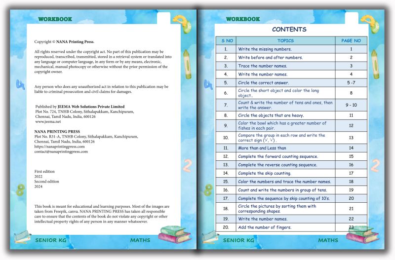 Exploring Maths Workbook - UKG