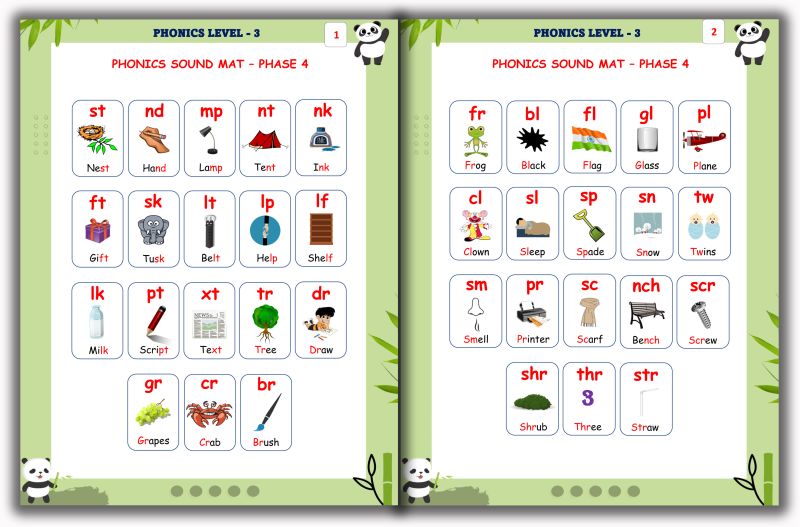 Phonics Level 3 Book