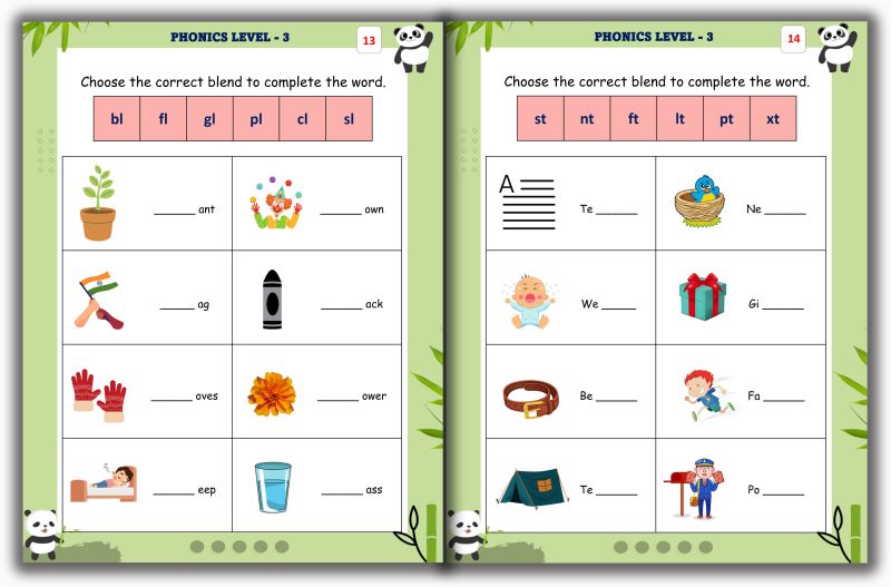 Phonics Level 3 Book