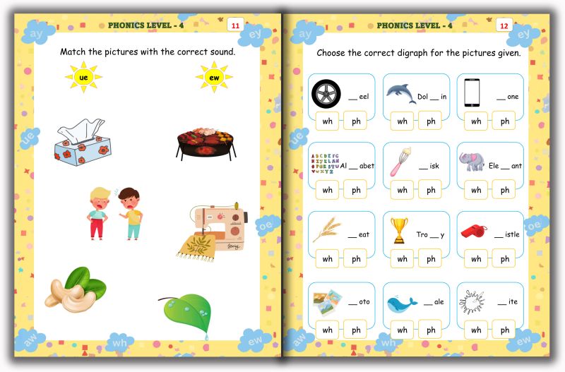 Phonics Level 4 Book